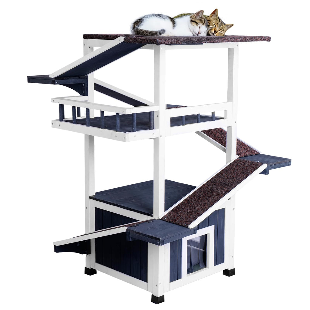 Weatherproof Outdoor Cat Tree S908425