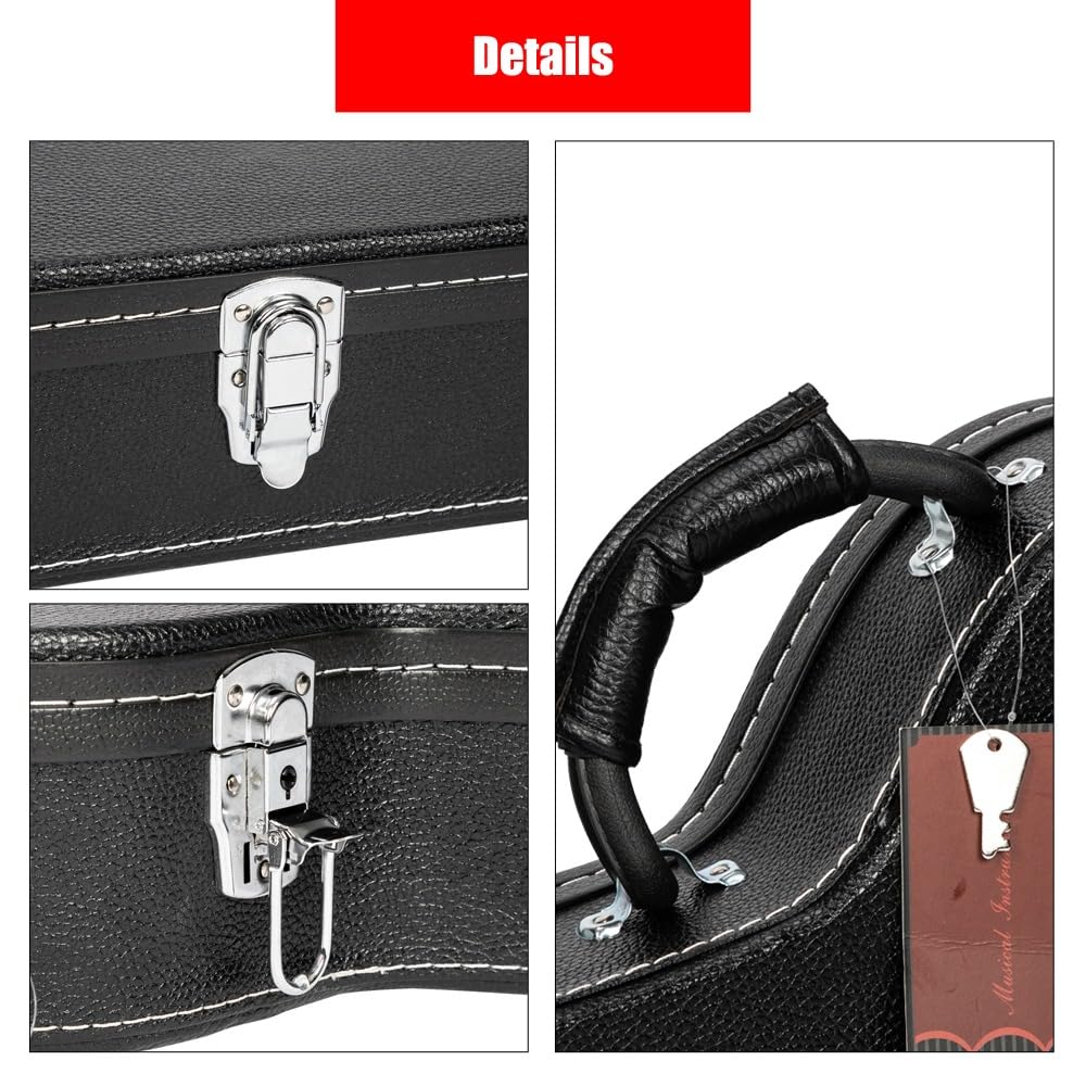 Hard Case for Semi-Hollow Hollowbody Electric Guitars F767093