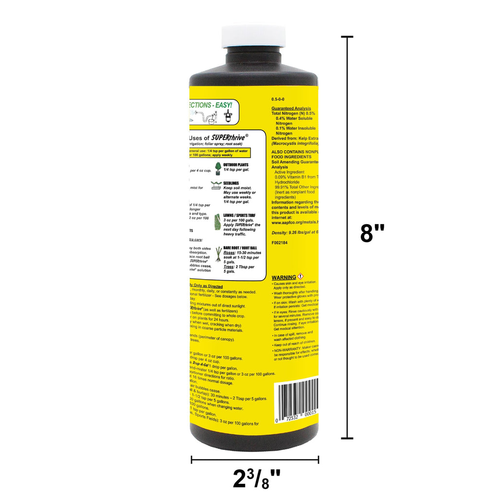 Vitamin Solution with Kelp Liquid Concentrate 1 Pint W99988