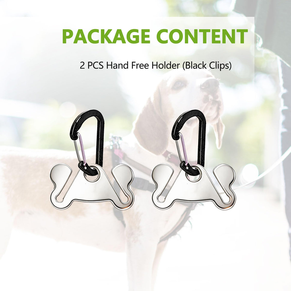Dog Poop Bag Holder Leash Clip Dispenser S608149