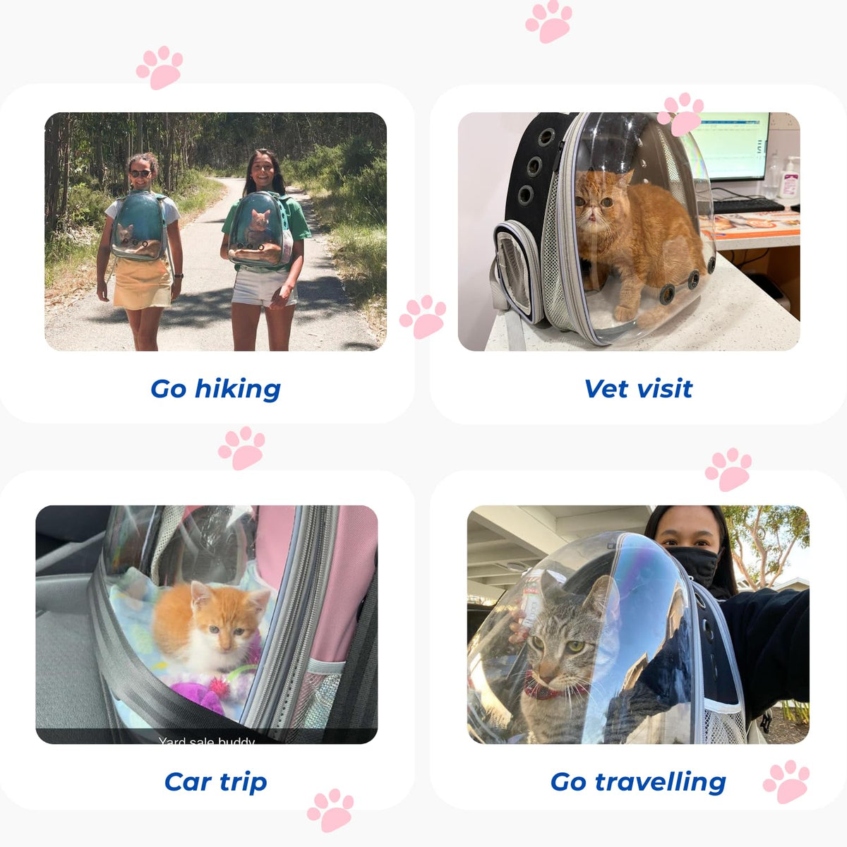 Expandable Cat Carrier Backpack Z54630
