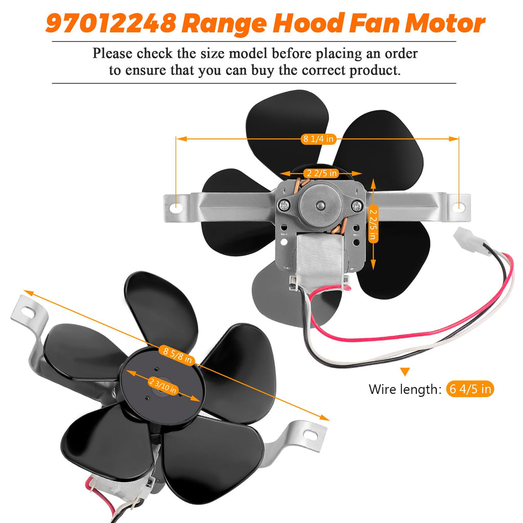 Range Hood Fan Motor E977