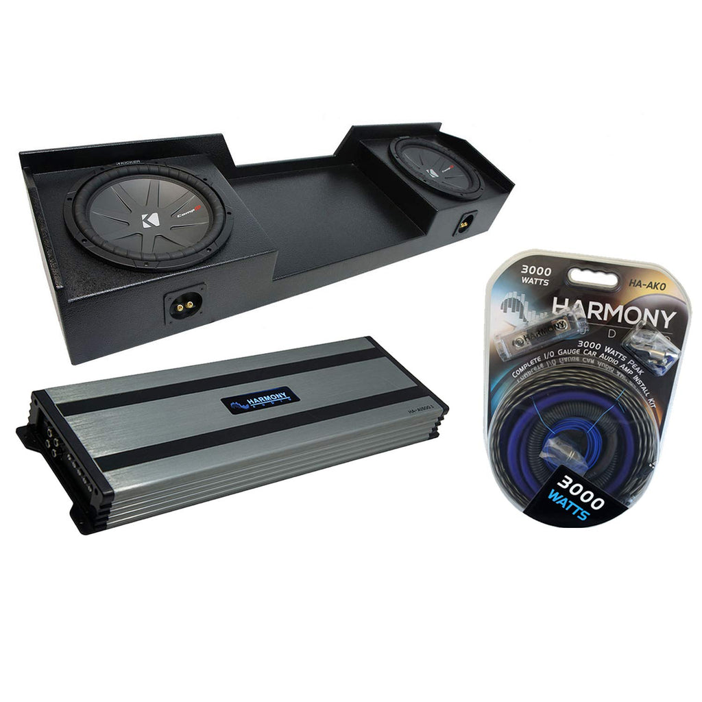 Dual 12" Sub Box and Amp P96167