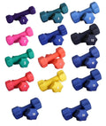Neoprene Dumbbell Set 1-25 LB 14 Pairs C4674