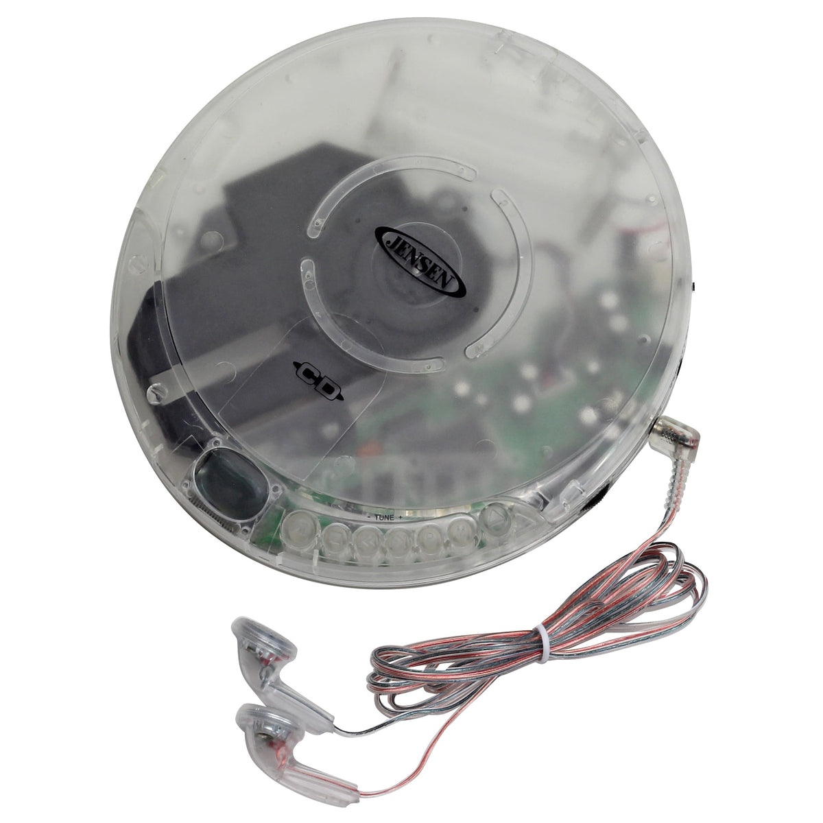 Portable CD Player Transparent Clear I1904