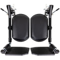 Elevating Wheelchair Footrests with Padded Calf Pads (2 Pack) H280755