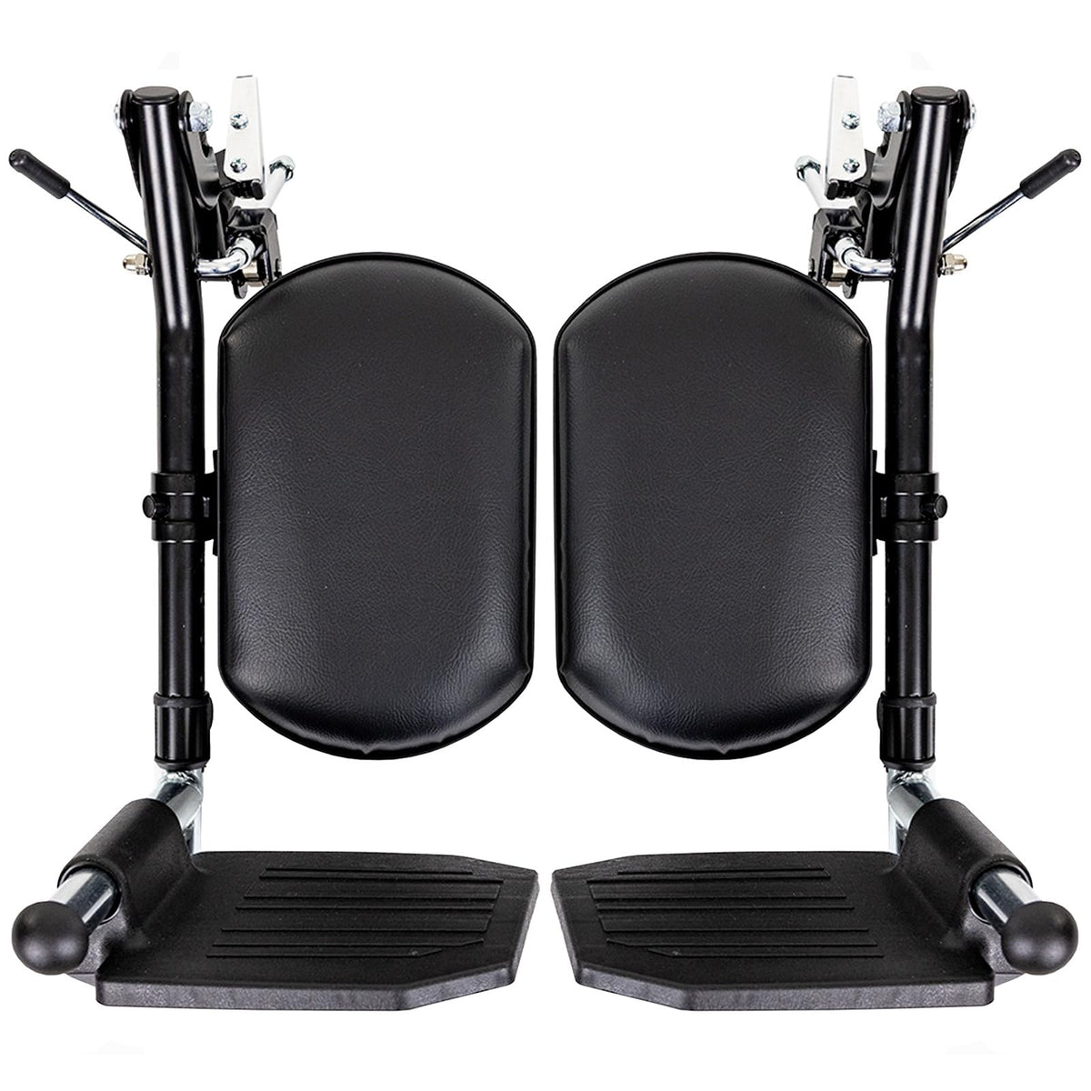 Elevating Wheelchair Footrests with Padded Calf Pads (2 Pack) H280755