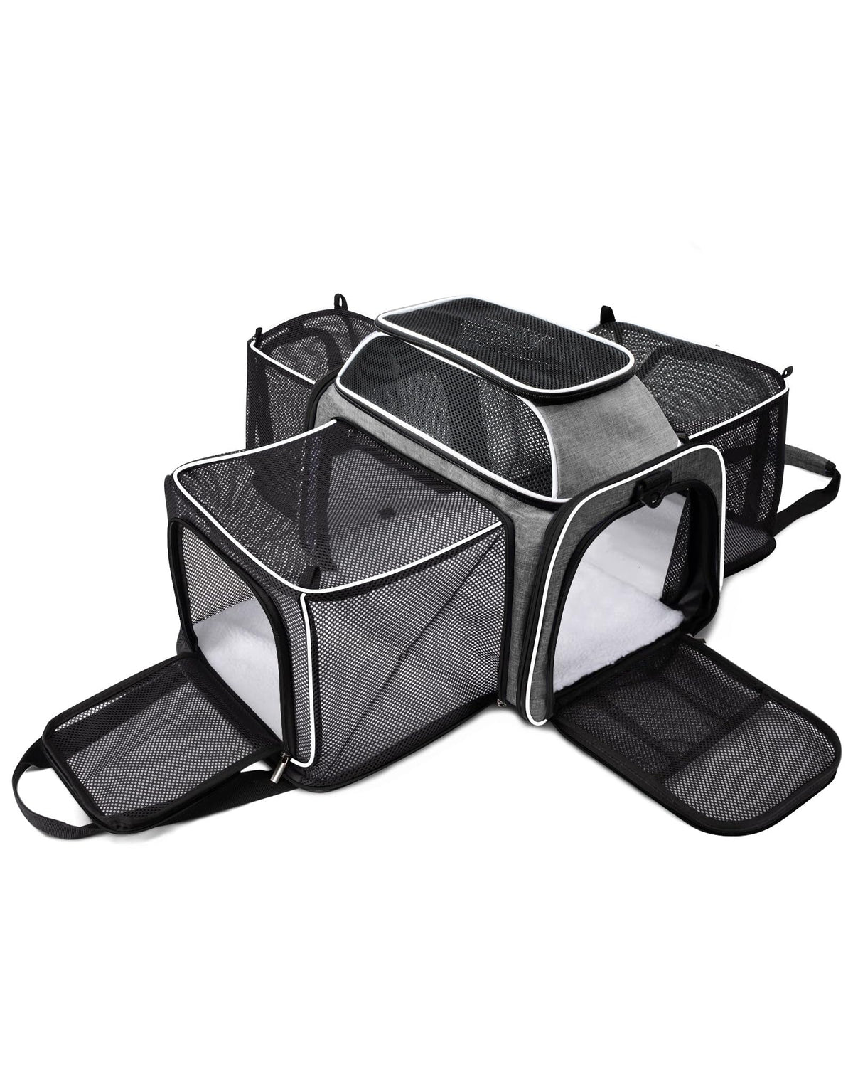 Airline Approved Soft Side Pet Carrier with Fleece Pad Q764845