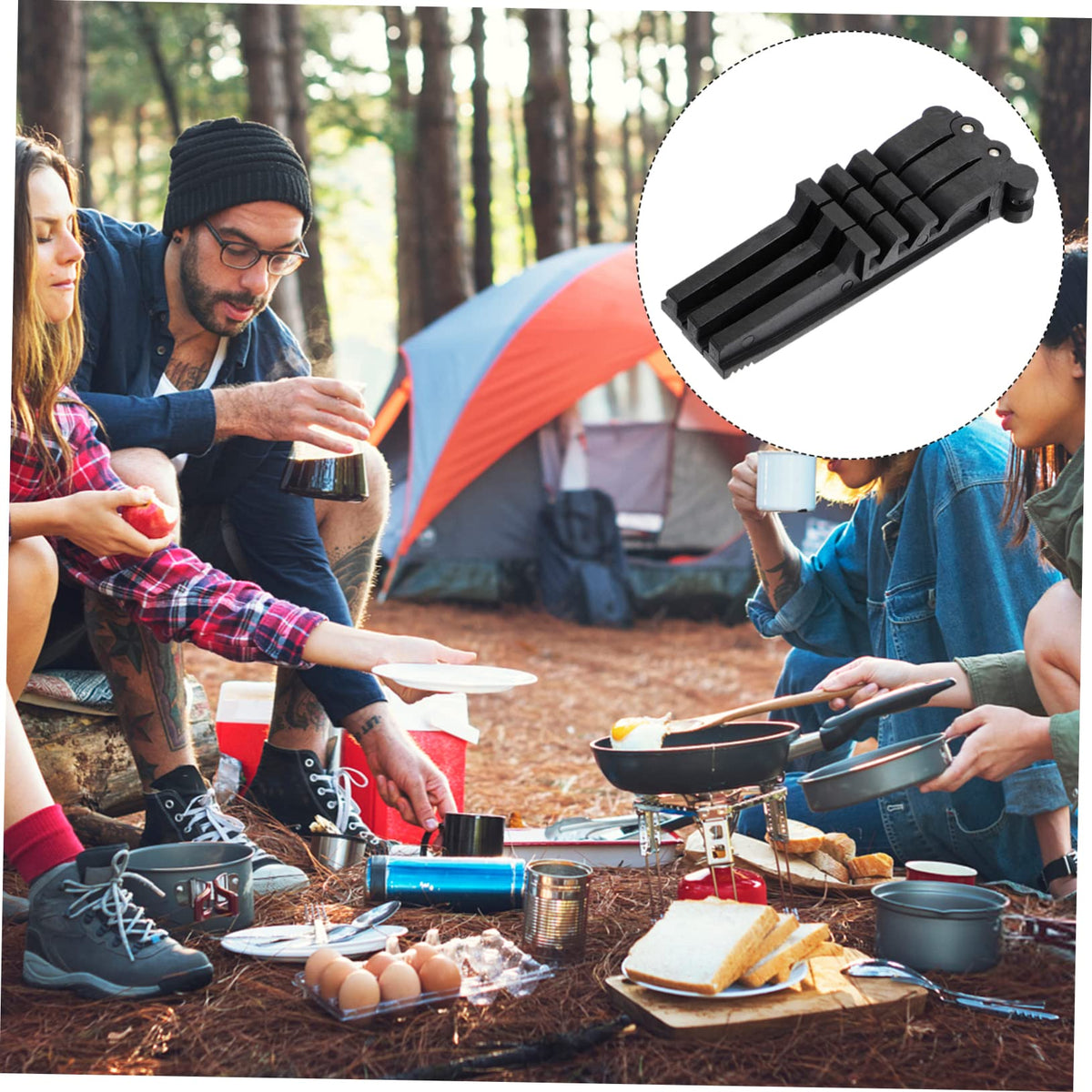 Camping Gas Tank Stand Tripod Stabilizer T647