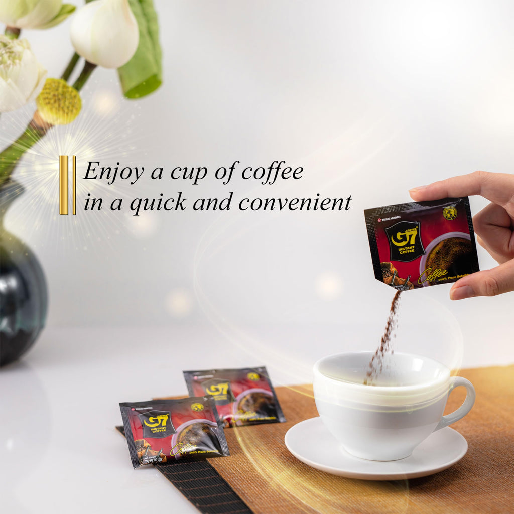 Black Instant Coffee 200 Sachets U831602