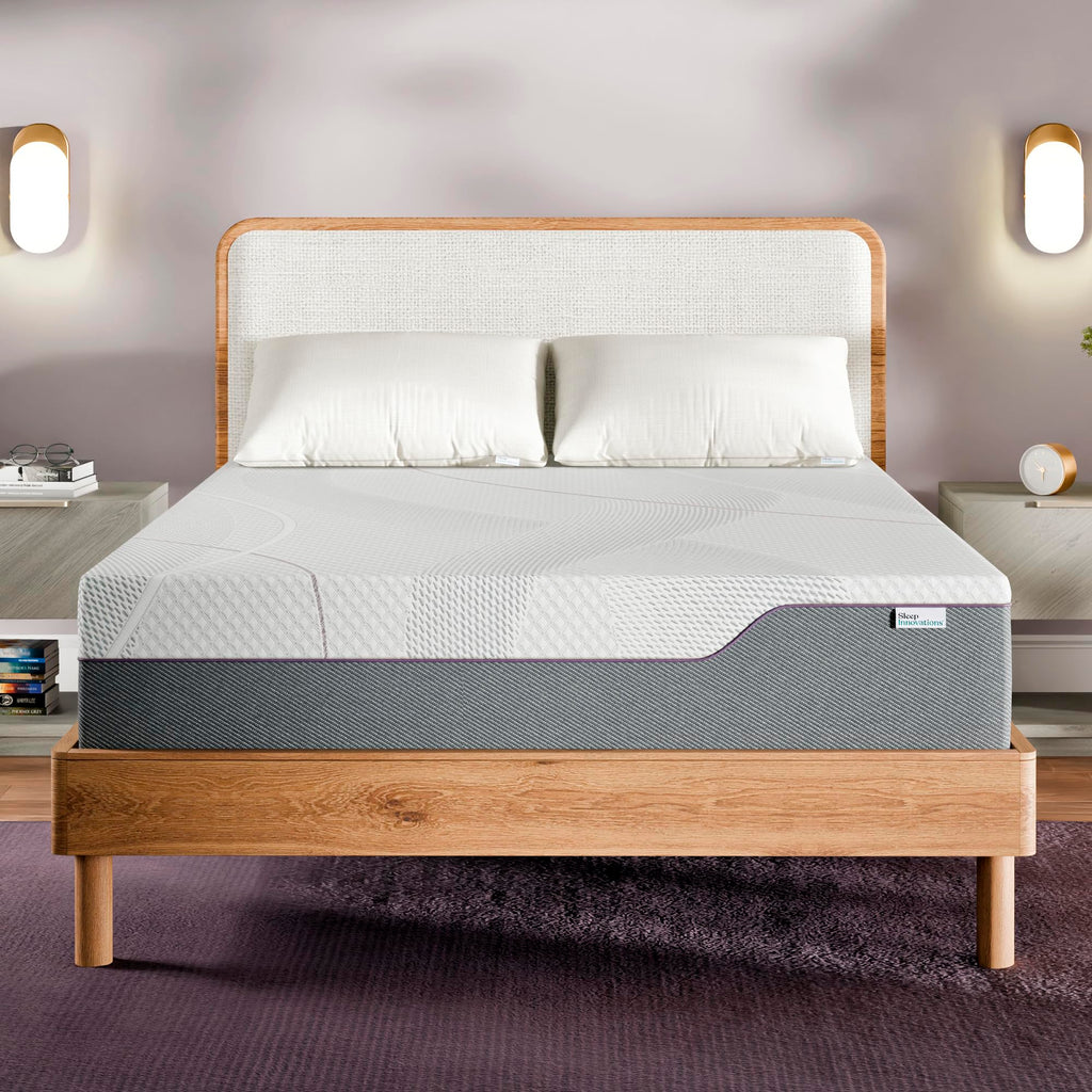12 Inch Green Tea Memory Foam Mattress, Twin Size R87774