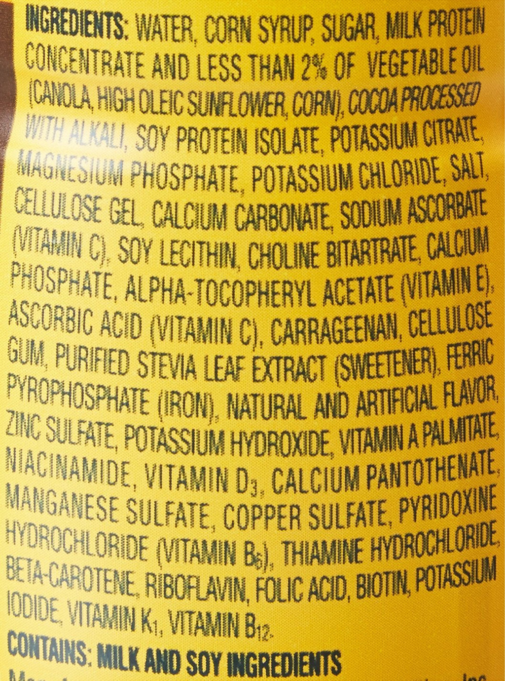 Chocolate Nutritional Drink 8 oz Bottle 24 Ct G24771