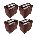 6V 225Ah Deep-Cycle Flooded Battery Pack of 4 Q37639
