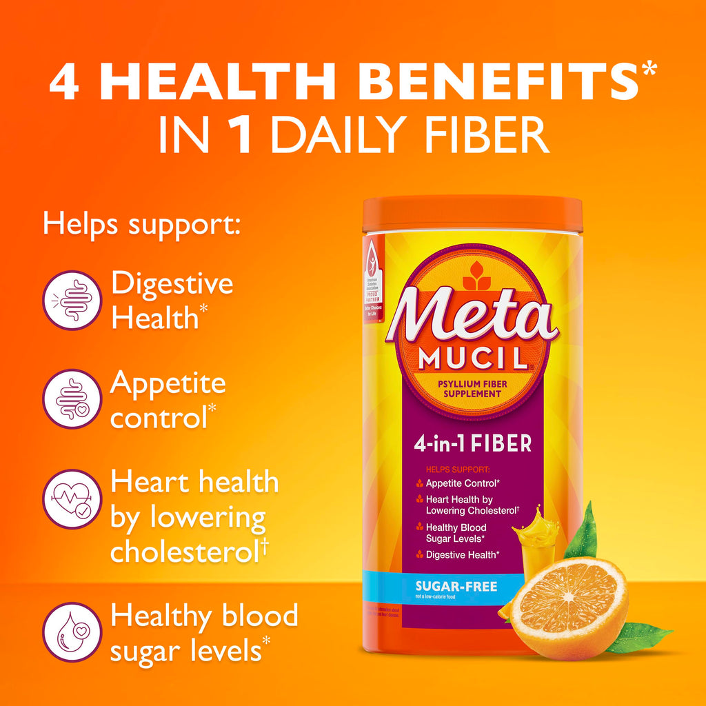 Sugar-Free Orange Flavored Psyllium Husk Fiber Powder S9751