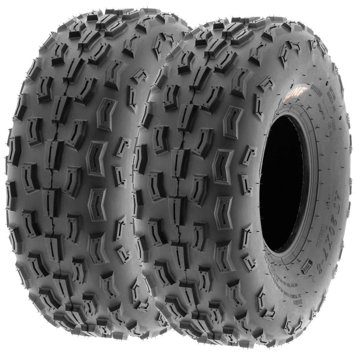Pair of 2 21x7-8 All-Terrain ATV UTV Tires 6 Ply Tubeless B935