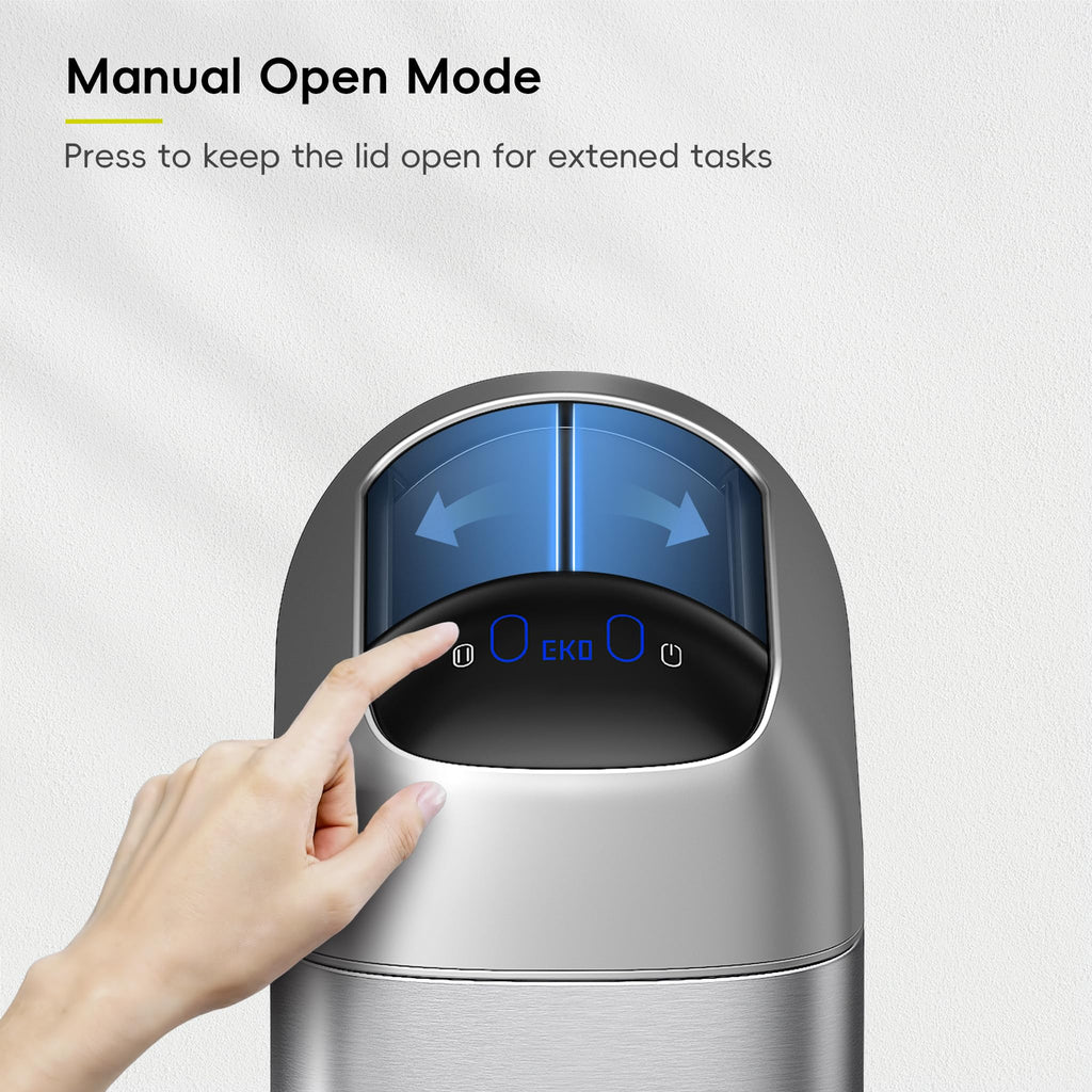10L Stainless Steel Sensor Trash Can P3628