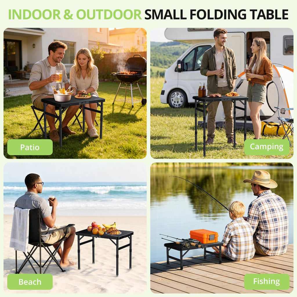 2ft Adjustable Folding Camping Table T818