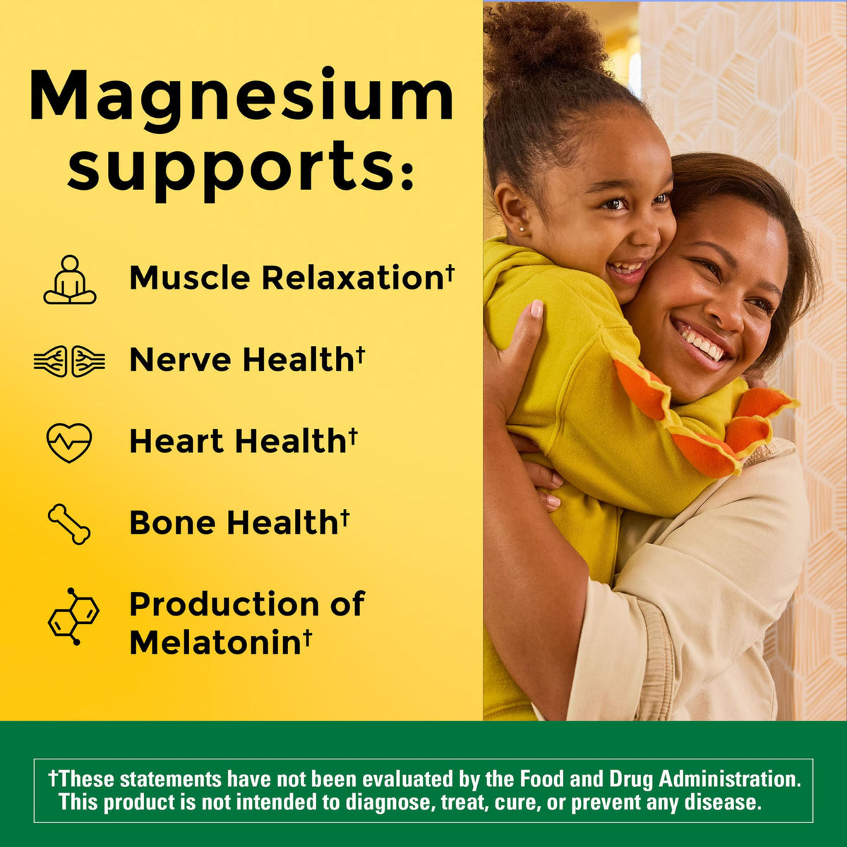 Magnesium L-Threonate with Vitamin C & Vitamin D3, 90 Capsules K616726