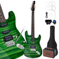 39" Full Size SSH Electric Guitar Starter Kit with Amp F69581