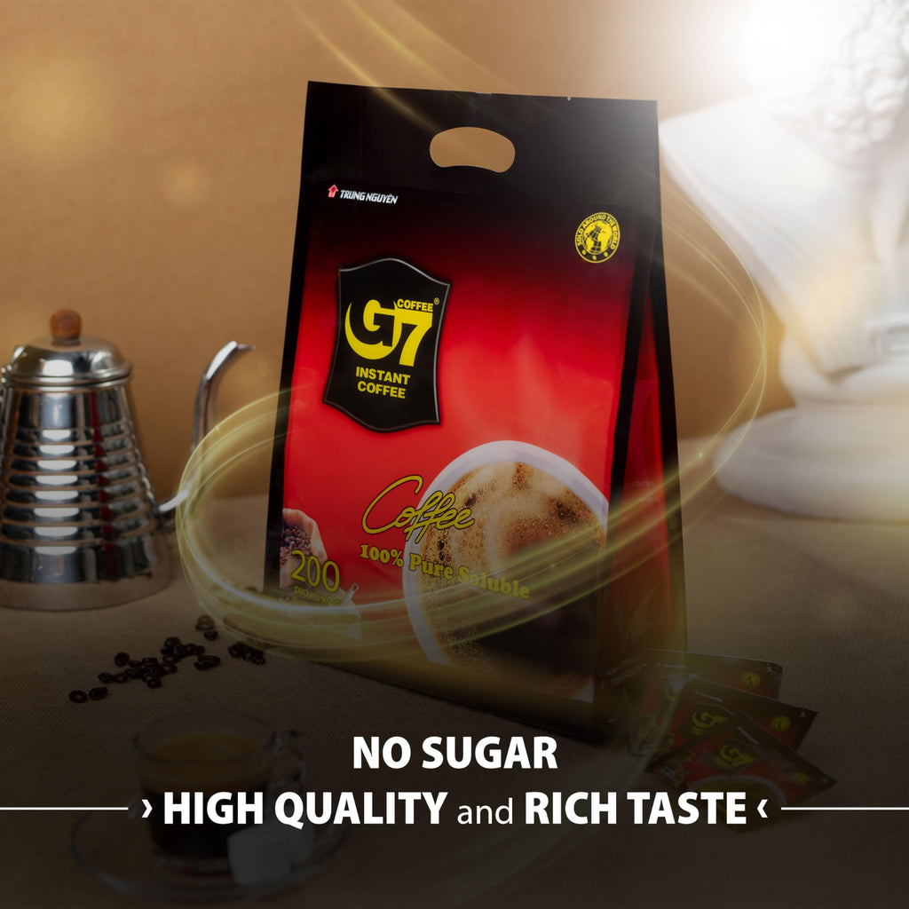 Black Instant Coffee 200 Sachets U831602