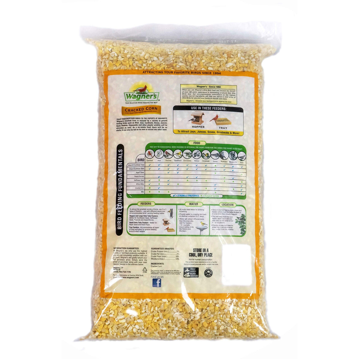 20-Pound Wild Bird Food and 10-Pound Cracked Corn L61877