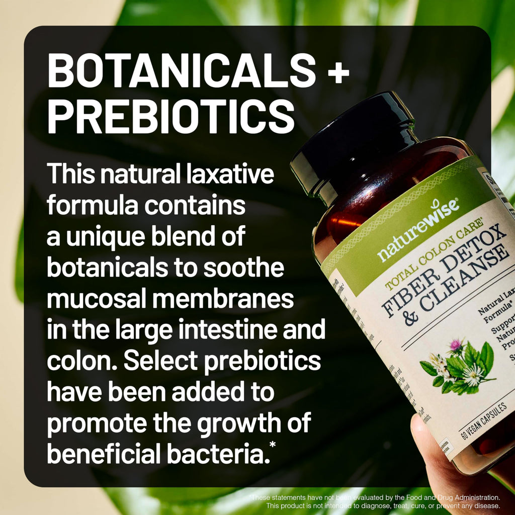 Herbal Laxative Fiber Cleanse 60 Capsules P267365