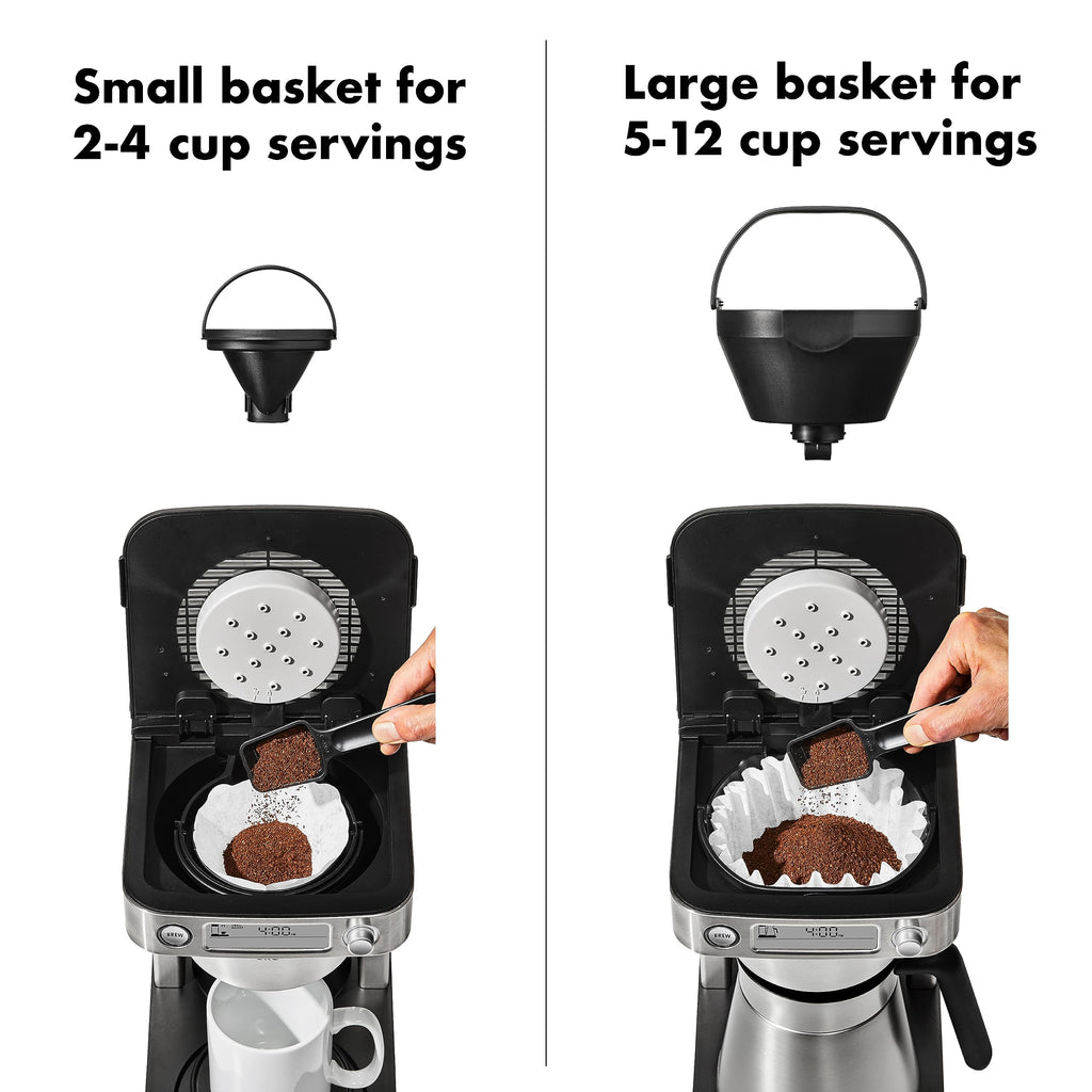 12-Cup Coffee Maker with Single-Serve Function Y66700