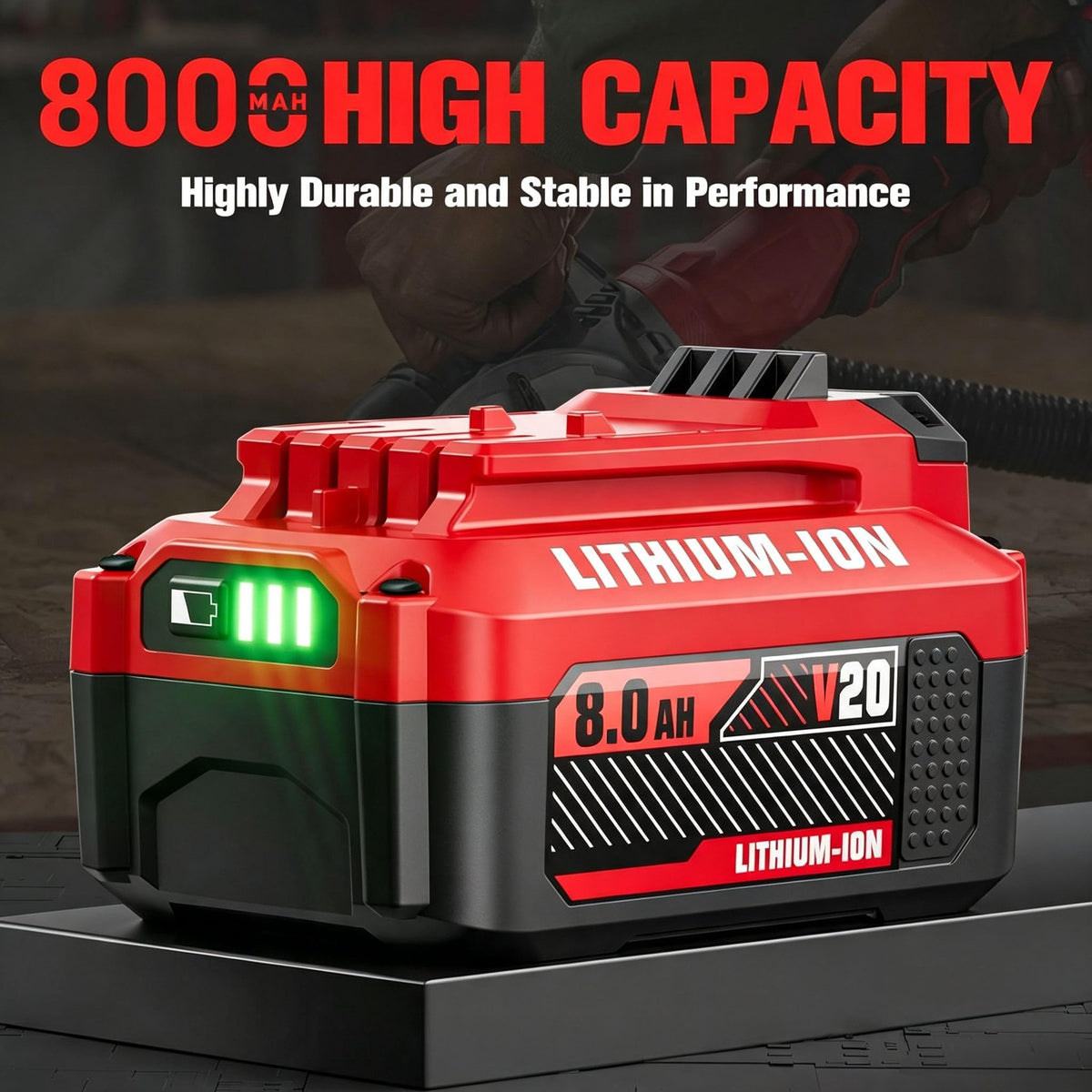 20V Lithium Battery Replacement Y8644