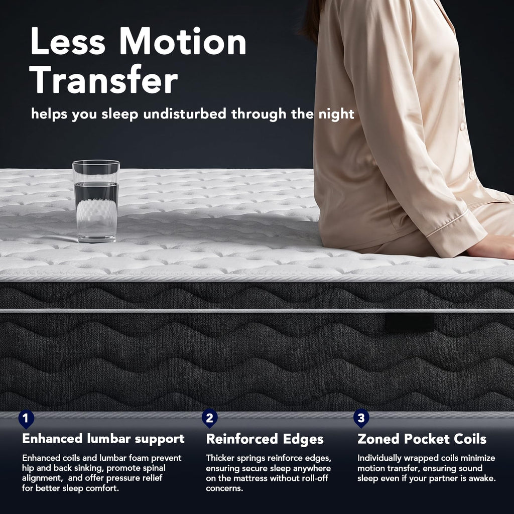12 Inch Full Size Mattress M6512