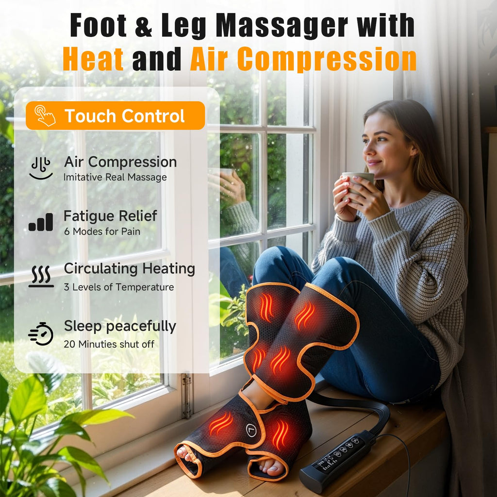Leg Compression Massager with Heat E341094