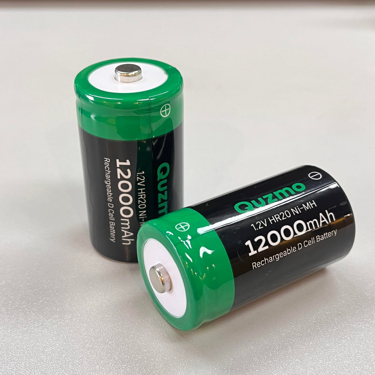 Rechargeable D Batteries, 12000mAh Ni-MH 1.2V 4-Pack V652