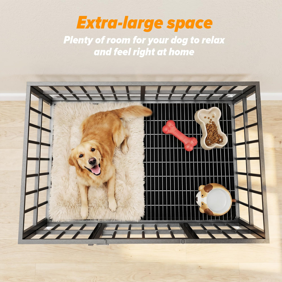 48 Inch Heavy Duty Dog Crate Y645016