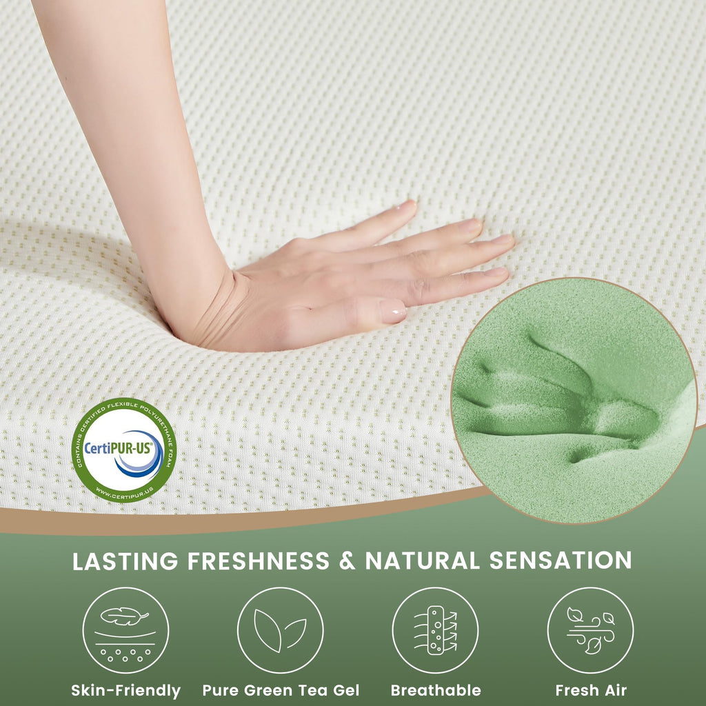 Twin 5 Inch Memory Foam Mattress F834