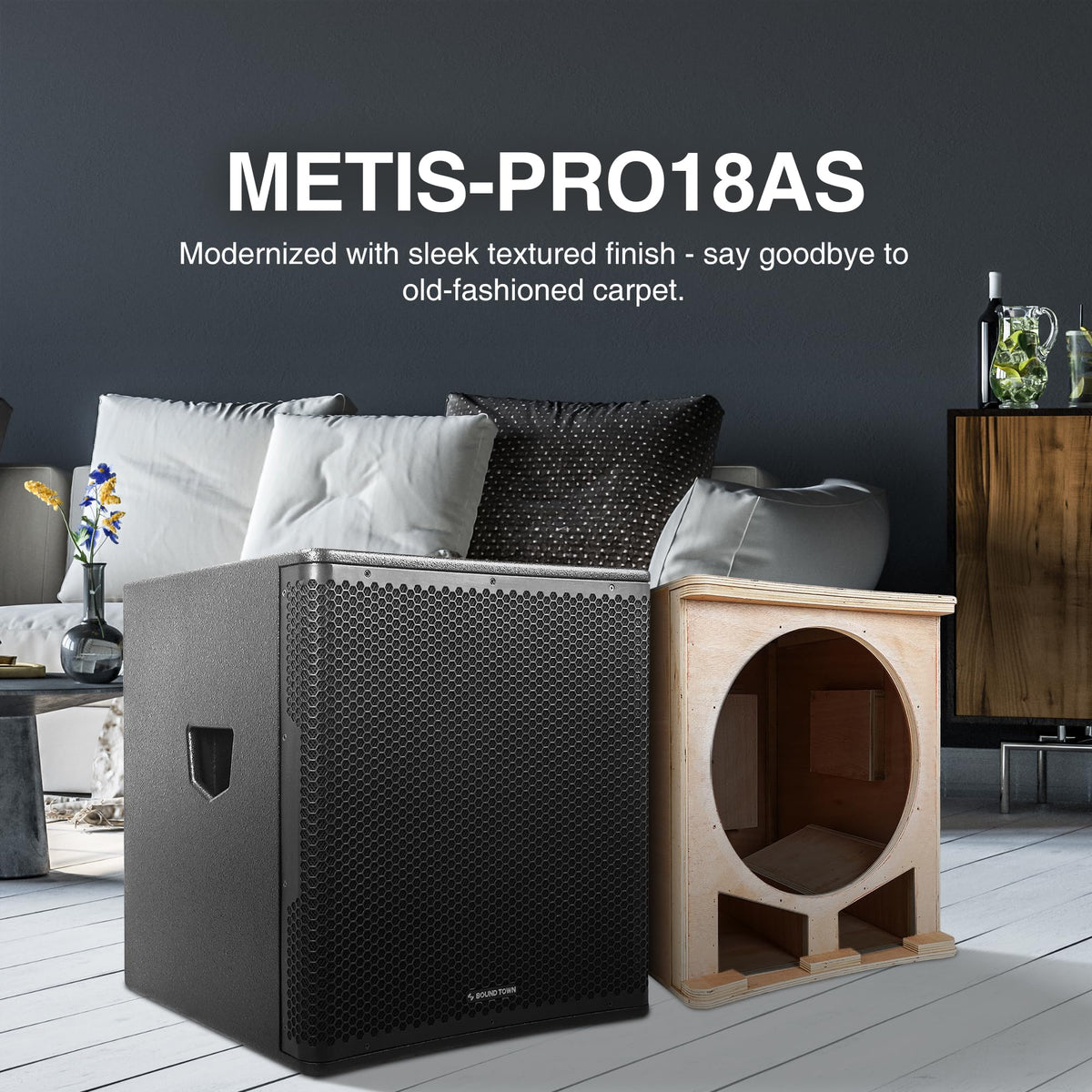 18" 2400W Powered Subwoofer A396201