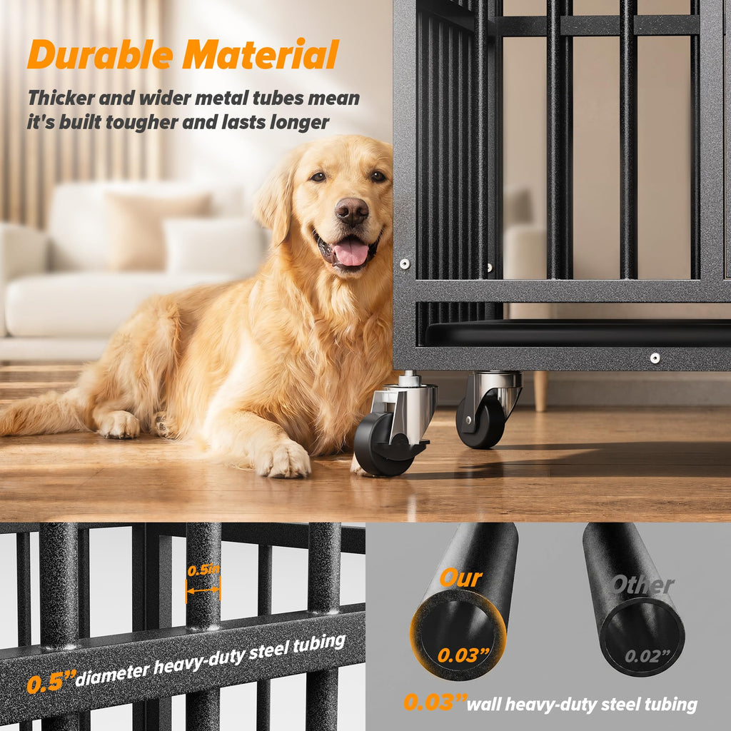 48 Inch Heavy Duty Dog Crate Y645016