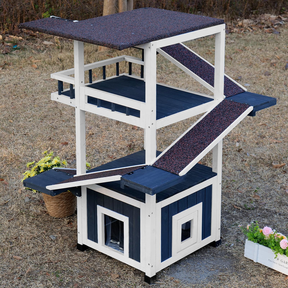 Weatherproof Outdoor Cat Tree S908425