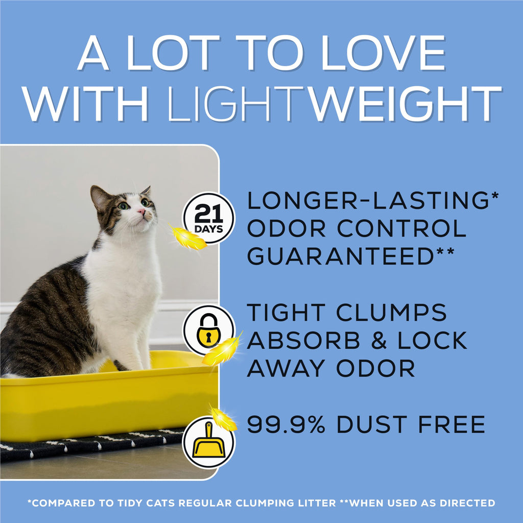 Low Dust Clumping Unscented Cat Litter 17 lb U62772