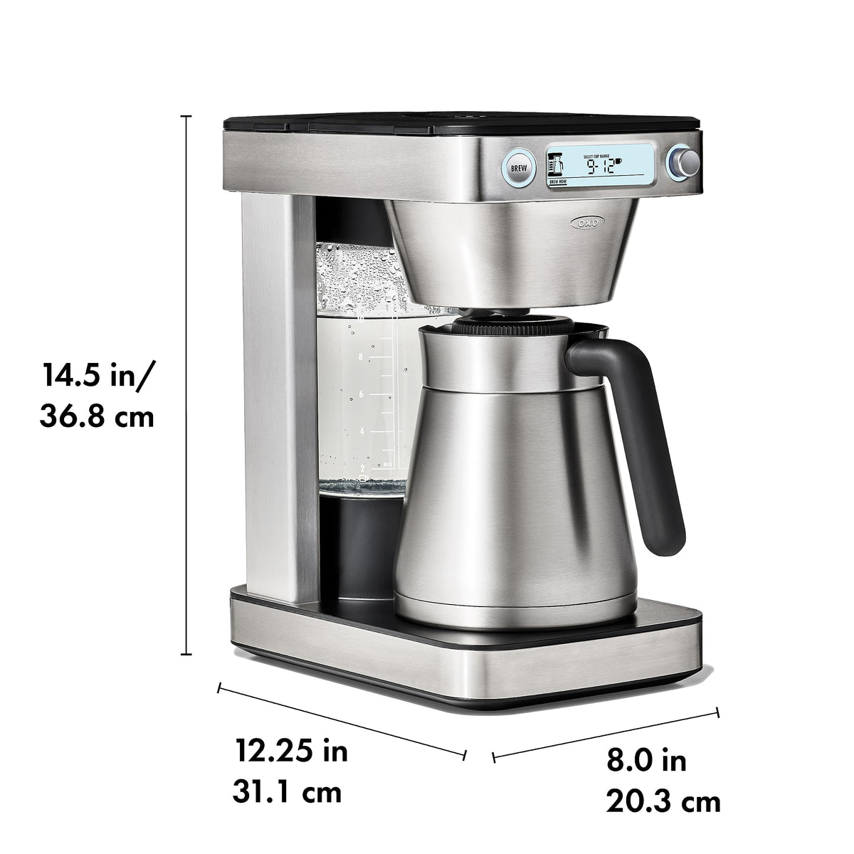 12-Cup Coffee Maker with Single-Serve Function Y66700