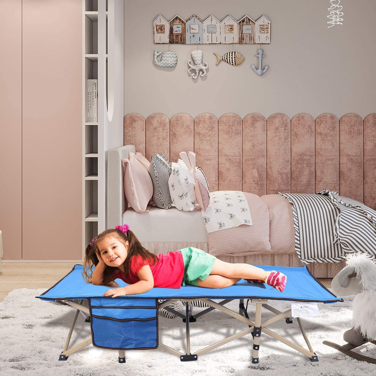 Kids Cot with Carry Bag W92084