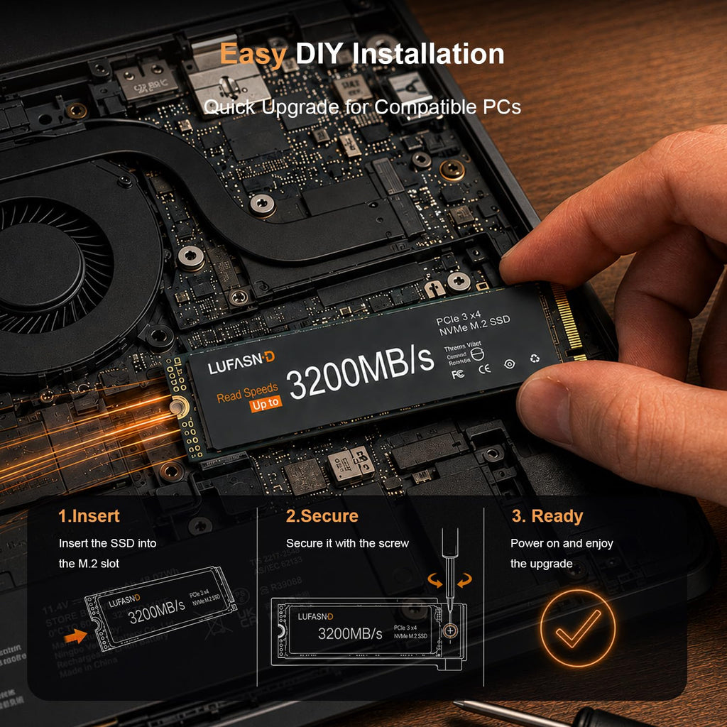 512GB M.2 NVMe Internal Solid State Drive P8265