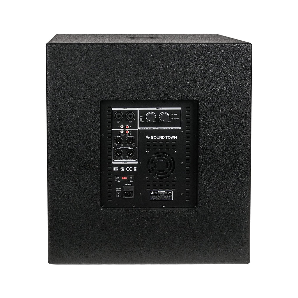 18" 2400W Powered Subwoofer A396201