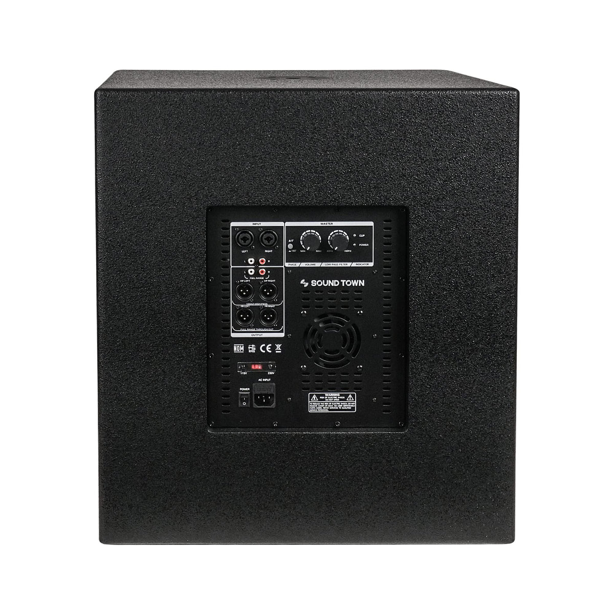 18" 2400W Powered Subwoofer A396201