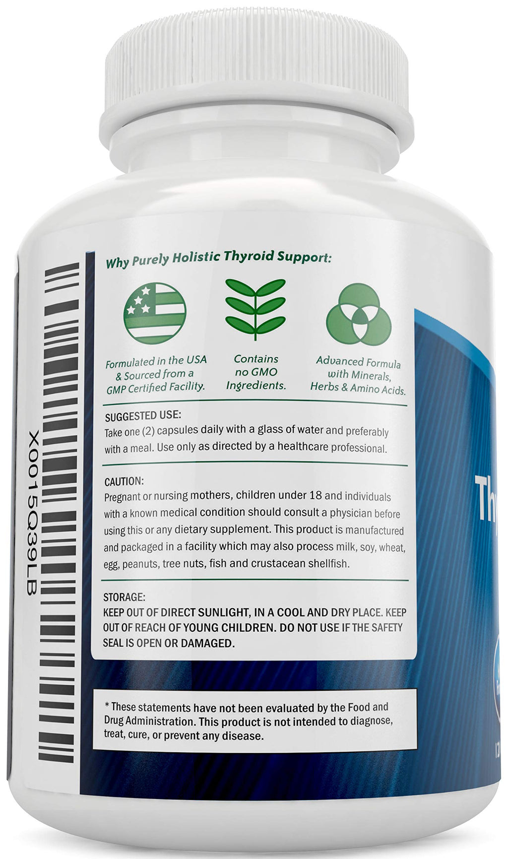 Iodine Supplement with Zinc Selenium & L-Tyrosine C843481