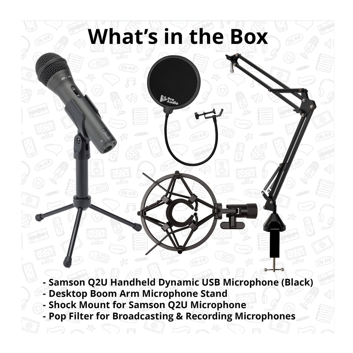Handheld Dynamic XLR/USB Microphone A2646