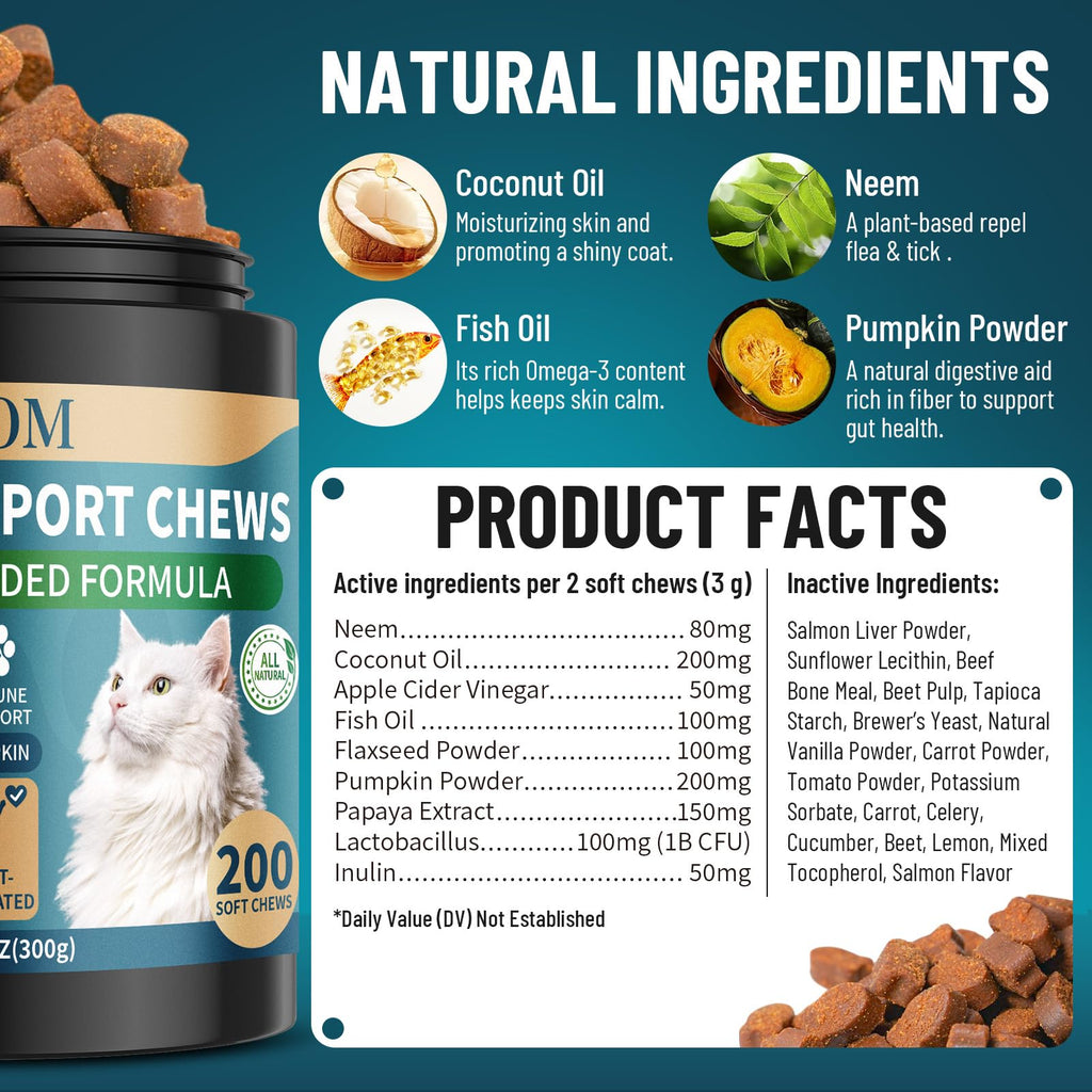 Chewable Flea and Tick Prevention for Dogs & Cats, 400 Treats P4889