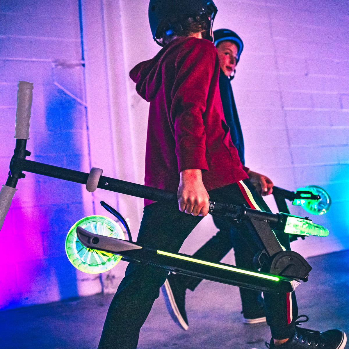 Two-Wheel Kick Scooter for Kids 5-8 with RGB Lights K513