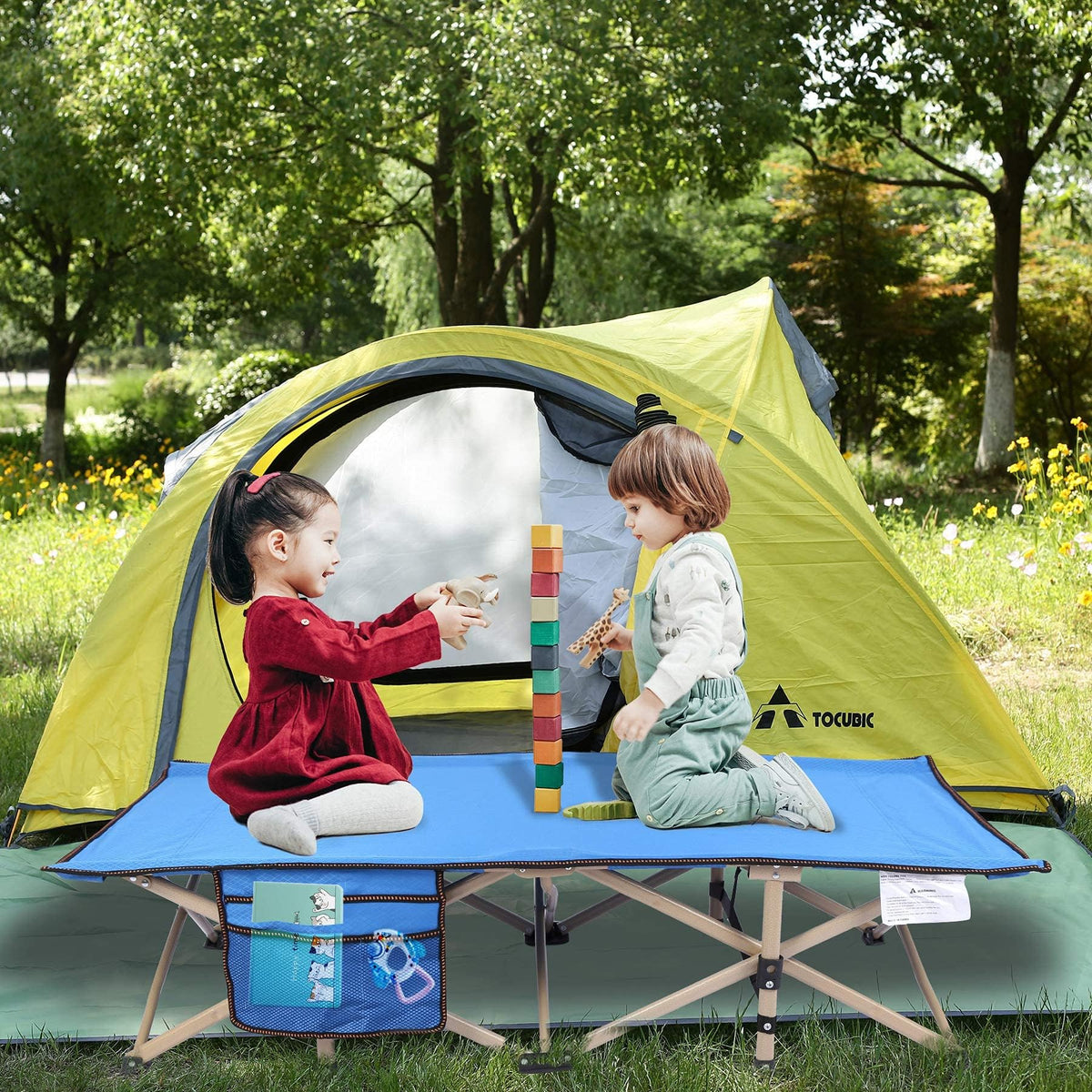 Kids Cot with Carry Bag W92084