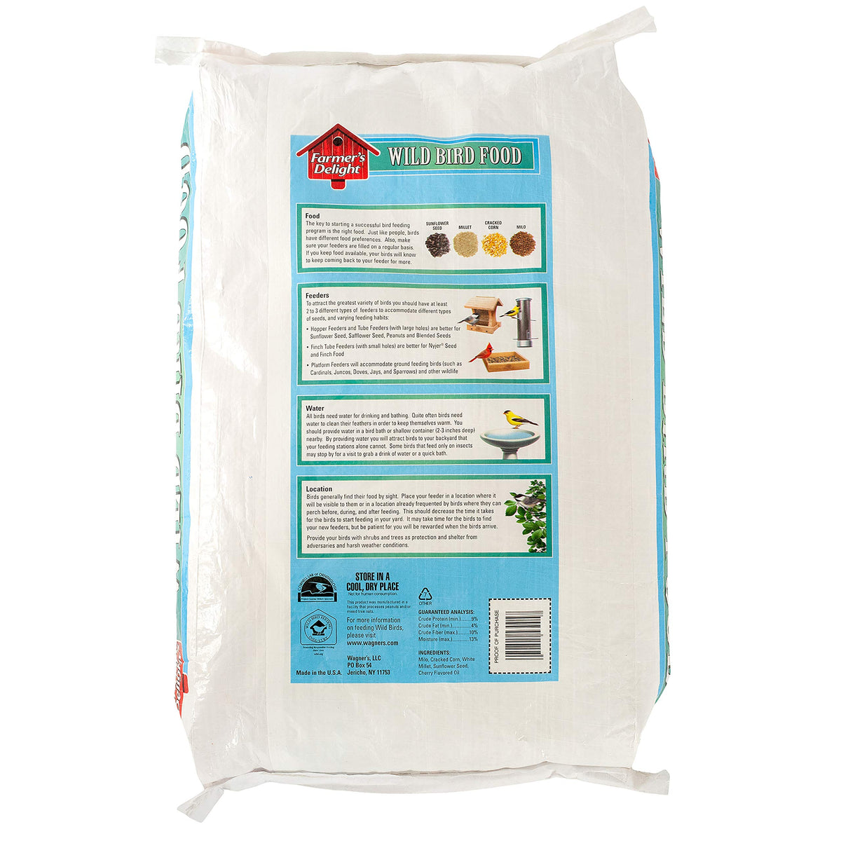 20-Pound Wild Bird Food and 10-Pound Cracked Corn L61877