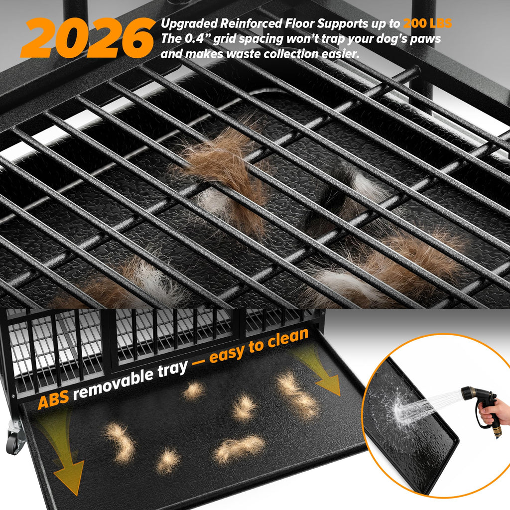 48 Inch Heavy Duty Dog Crate Y645016